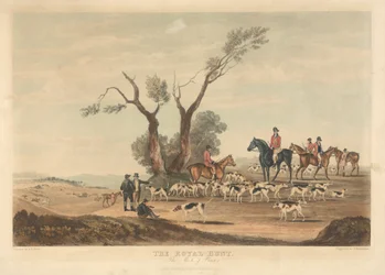 Två av en uppsättning om fyra: The Royal Hunt. 1. Mötesplatsen.