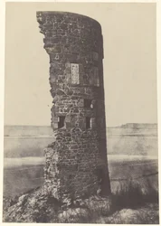 Tornet träffat av blixten, Saint-Ouen Bay