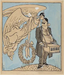Roland från Berlin; Simplicissimus IX/13, 1905