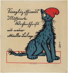 Reklamaffisch för Simplicissimus