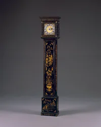 Charles II Thirty Hour Longcase Clock, ca 1680 (blandade media)