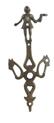 Spottjack frontplatta (mässing)