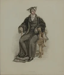 Proctor, graverad av J. Agar, publicerad i R. Ackermanns 