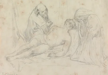The Death of - uppsättning av William Etty R.A.