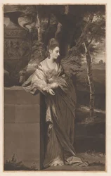 Porträtt av Theresa Parker