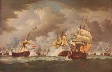 Slaget vid Camperdown, c1800