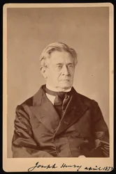 Porträtt av Joseph Henry 1797-1878, april 1873.