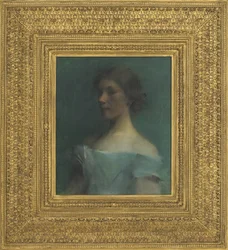 Porträtt i blått, 1898