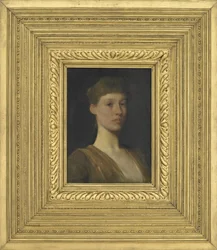 Porträtt av en ung flicka, 1888