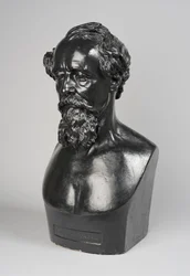 Kopia av en byst av Charles Dickens