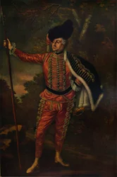 David Garrick som Tancred, 1938