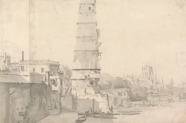 Utsikt över Waterhouse och Old St. Paul
