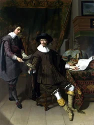 Constantijn Huygens och hans kontorist