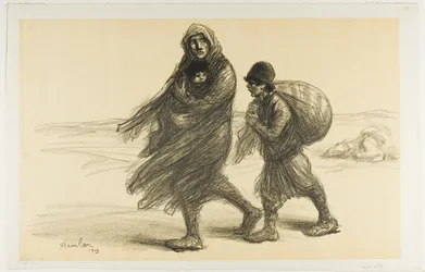 Serbian Exodus, plansch tjugoett från Actualités