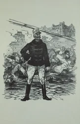 General Gaston Auguste (1830-1909) Marquis de Gallifet, i all hans ära