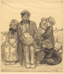 Fattiga människor Fattiga människor, 1914.