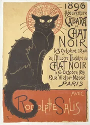 Återöppnande av Cabaret du Chat Noir, 1896.