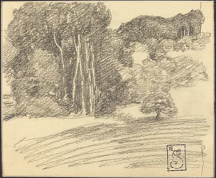 Skogen vid Courdemanche