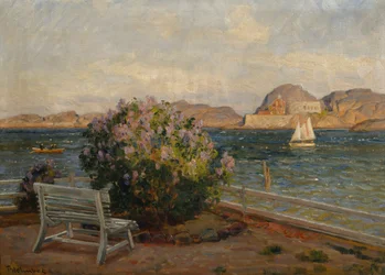 Från Stavern (olja på duk)