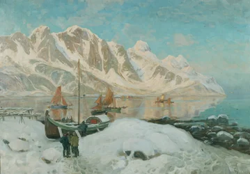 Nordnorge (olja på duk)