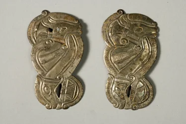 Hästsadelplattor, sent 400-tidigt 300-tal f.Kr. (silver)