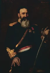 General Piet Joubert, överbefälhavare för Nederländska Sydafrikanska republiken, 1890. 1914.