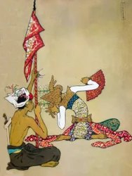 Klassisk balinesisk dansare