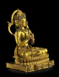 Figur av Vairochana, Densatil (förgylld brons) (se även 876882-4)