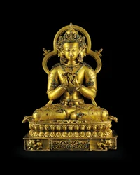 Figur av Vairochana, Densatil