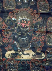Mandala (målat pergament)