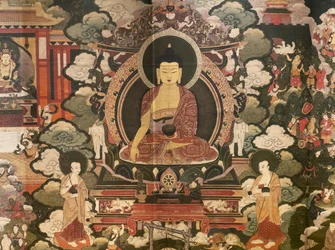 Scener av Buddha Shakyamunis liv