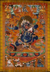 Yamantaka, dödsgudens förgörare, ca 1700-30