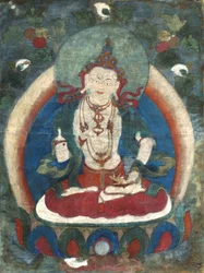 Vajrasattva, tidigt 1800-tal