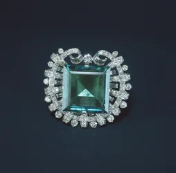 Hooker Emerald, 1950 (smaragd och diamanter i platina)