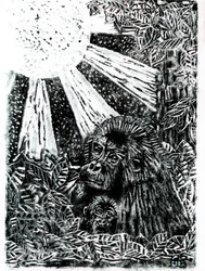 Djungelgorillafamiljen