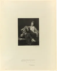 Garrick och hans fru, från Old English Masters