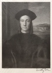 Gamla italienska mästare: Guidobaldo di Montefeltro, hertig av Urbino, 1888-1892.