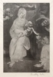 Gamla italienska mästare: Madonna och barn, 1888-1892.