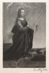 Gamla italienska mästare: Maria Magdalena, 1889.