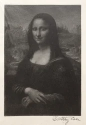 Gamla italienska mästare: Mona Lisa, 1888-1892.