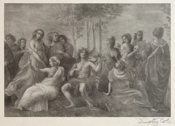 Gamla italienska mästare: Parnassus, 1888-1892.