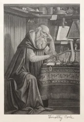 Gamla italienska mästare: St. Hieronymus, 1888-1892.