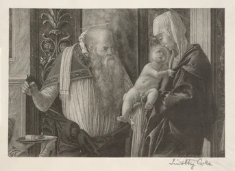 Gamla italienska mästare: Omskärelsen, 1888-1892.