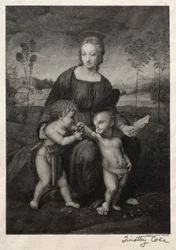 Old Italian Masters: The Madonna of the Goldfinch, 1888-1892.