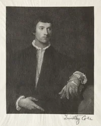 Old Italian Masters: The Man with the Gloves, 1887.