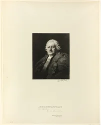 Porträtt av Lord Newton, från Old English Masters