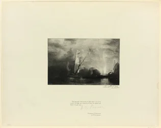 Ulysses hånar Polyphemus, från Old English Masters