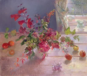 Honeysuckle and Berries, 1993