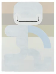 Snow Boy, 2018 (latex och emalj på duk)