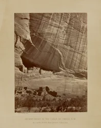 Forntida ruiner i Cañon de Chelle, N.M. (nr 11, Geografiska undersökningar och kartläggningar väster om 100:e meridianen)